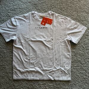 Men's YoungLA 481 Tees, XL, 100%Cotton, NWT， White